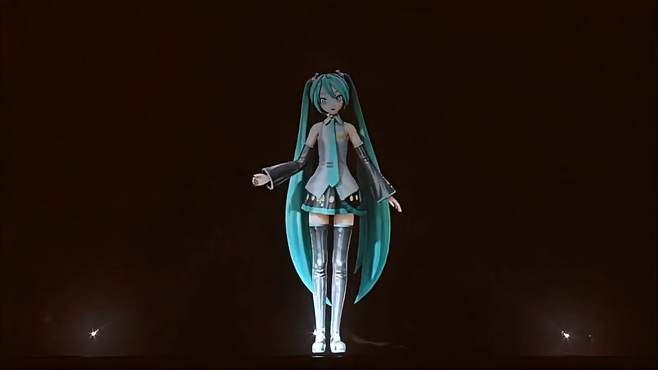 初音未来 ray 加特效字幕