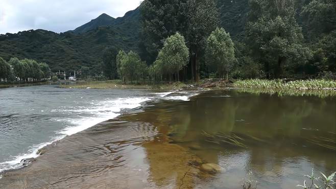 北京怀柔渤海镇超美山水美景