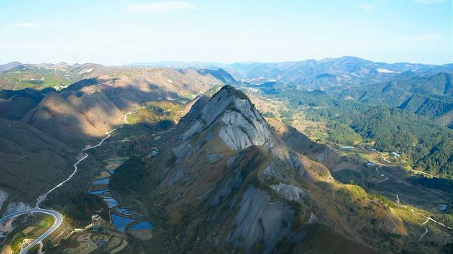 自然风光山水风景姚青春上海回云南老家偶遇也不知道在什么地方_1