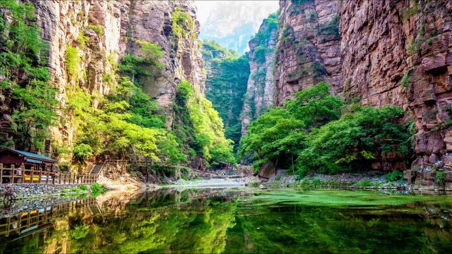 一起去画中游-壶关大峡谷美景延迟拍摄