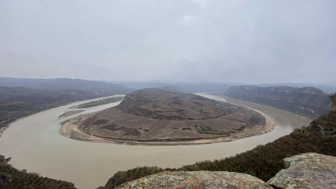 天下黄河九十九道湾，最壮美的留在了山陕，堪称天下第一湾