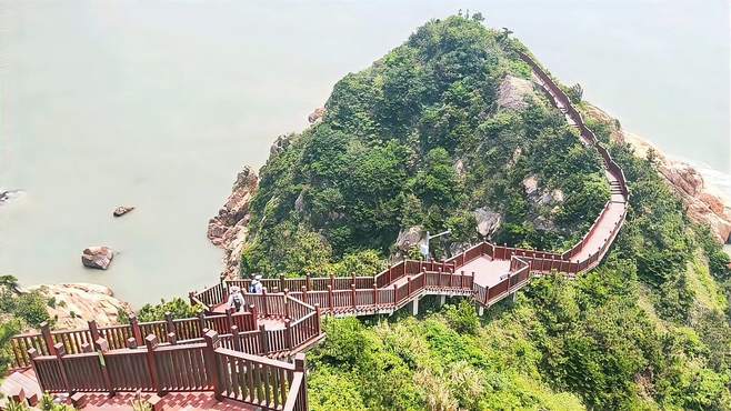 行山观海，穿越台州温岭石塘最美海滨风景线