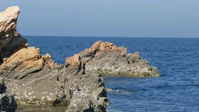 怀念海边，烟台的海，养马岛的海