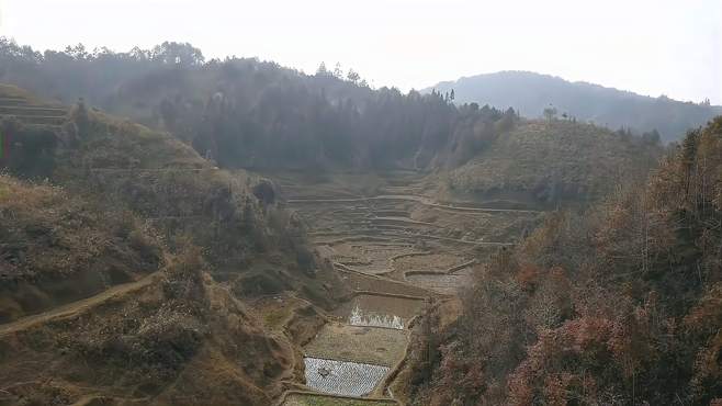 下山蜈蚣形，从高而下主富厚，真是顶级的好地