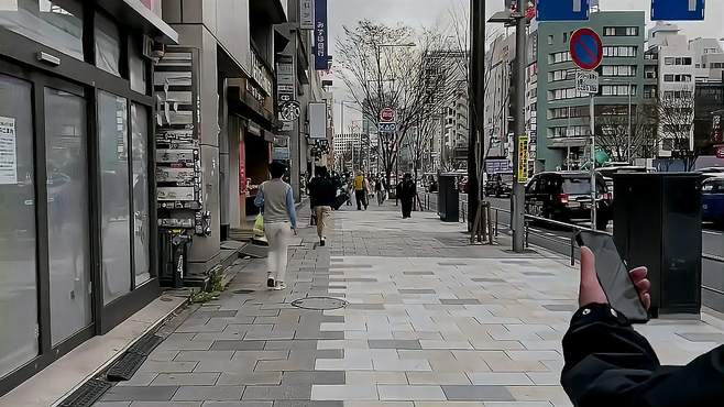 迷人风景，畅游大城市，热闹街头的精彩景象